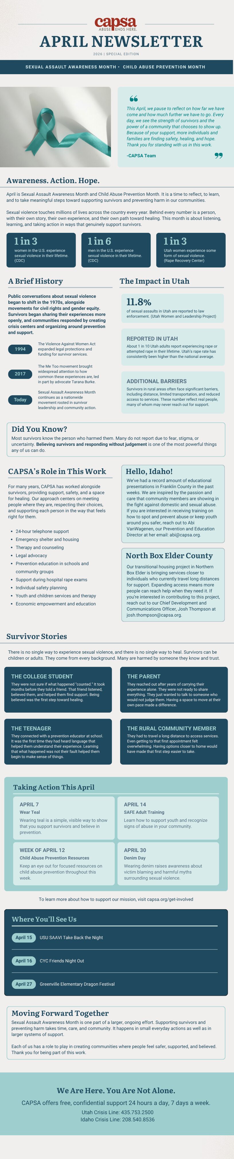 April Newsletter 2026